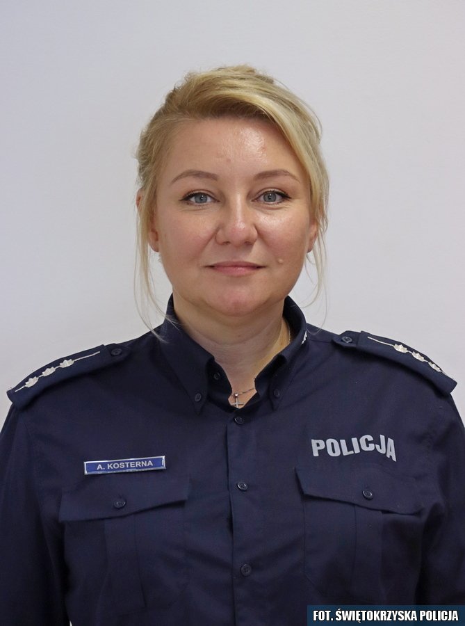 Asp Anna Kosterna Dzielnicowi W Komendzie Powiatowej Policji W