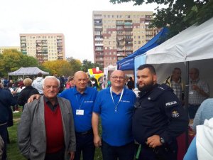 Dzielnicowi na piknikach rodzinnych