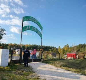 policjanci podczas działań