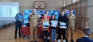 policjanci podczas działań