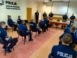 policjanci na konkursie