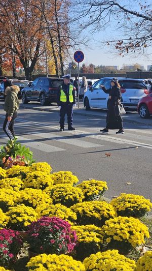 policjanci podczas działań