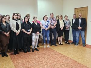 policjanci na spotkaniu