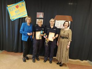 policjanci na spotkaniu