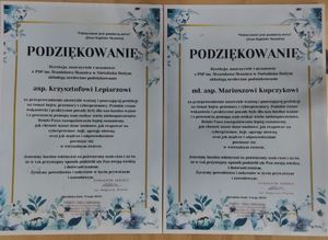 podziękowania