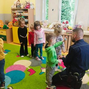 dzielnicowi podczas spotkania