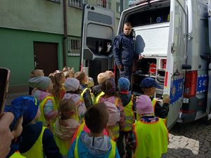 policjanci na spotkaniu
