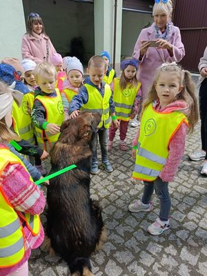 policjanci na spotkaniu