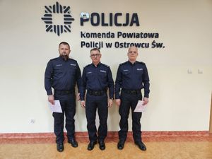 policjanci na spotkaniu