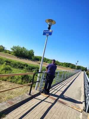 dzielnicowi podczas kontroli