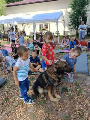 Spotkanie z dziećmi - bezpieczne wakacje
