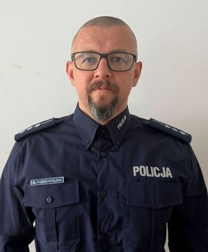 Kierownik Rewiru Dzielnicowych st.asp. Rafał Dobrowolski