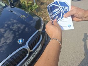 policjanci podczas działań