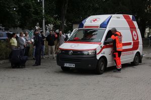 policjanci podczas ćwiczeń