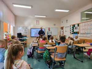 Kolejne profilaktyczne spotkania z uczniami