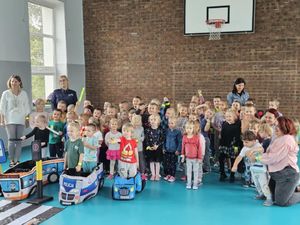 policjantki podczas spotkania