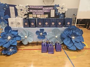 policjanci podczas konkursu