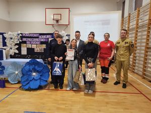 policjanci podczas konkursu