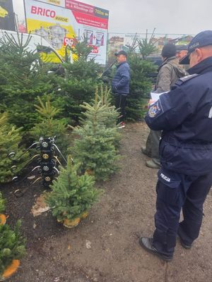 dzielnicowy podczas działań