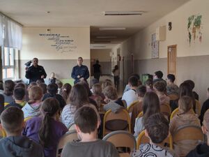 policjantki na spotkaniu