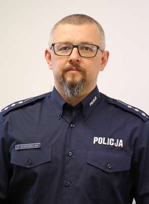 Kierownik Rewiru Dzielnicowych st.asp. Rafał Dobrowolski